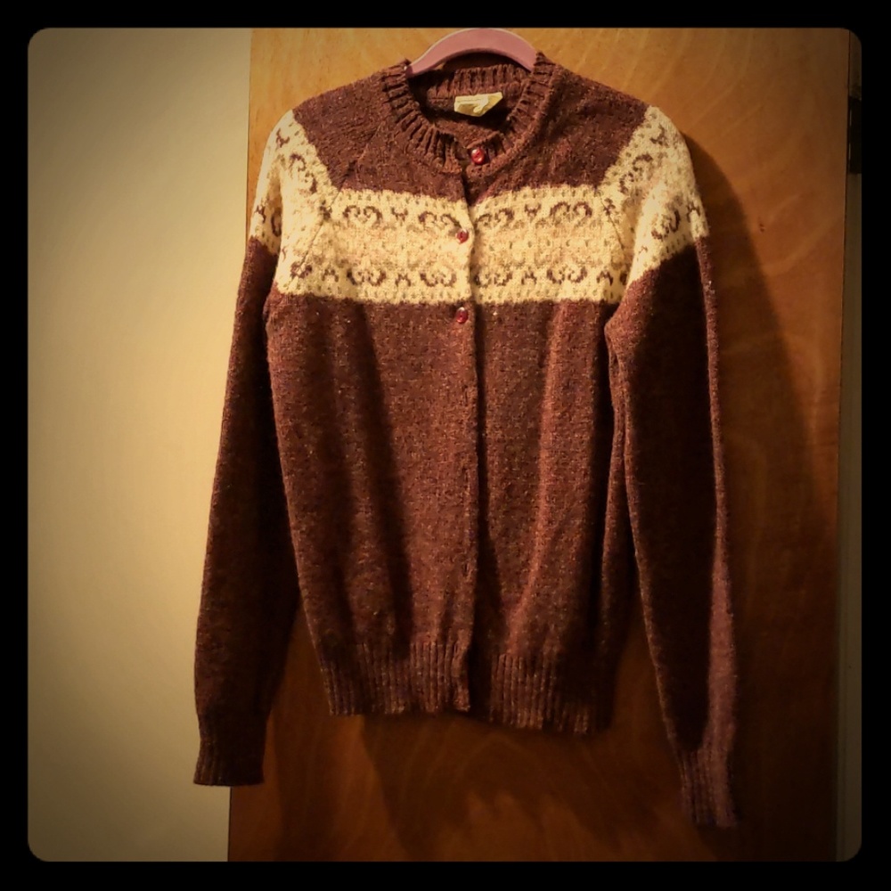 Shetland Wool Cardigan